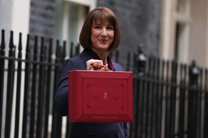 Chancellor of the Exchequer Rachel Reeves.