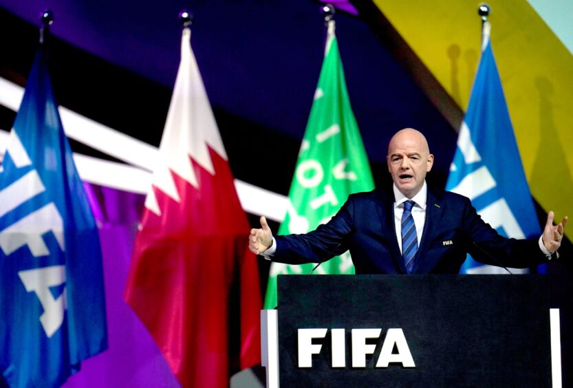 FIFA President Gianni Infantino.