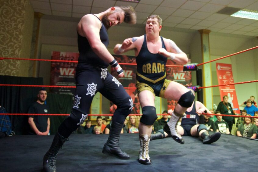 Grado in the ring.