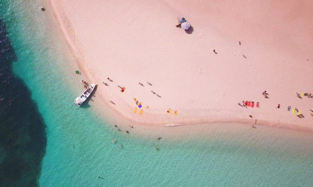 Giftun Island near Hurghada.