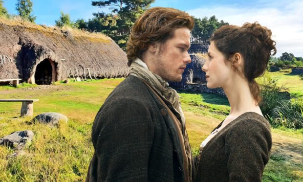 Outlander, filmed at the Highland Folk Museum, Newtonmore.