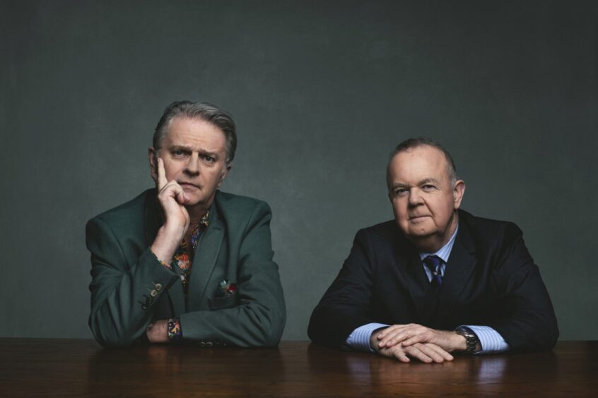 Paul Merton and Ian Hislop.