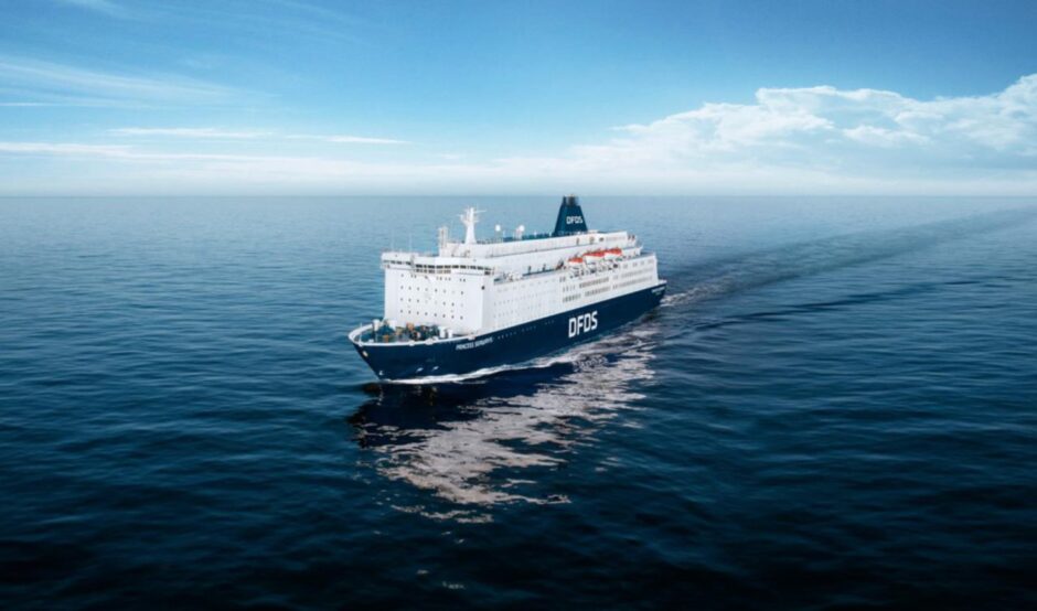 DFDS’ Princess Seaways ship.