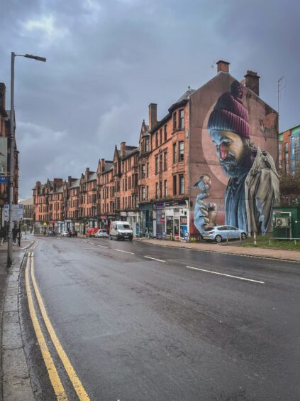 St Mungo Mural.