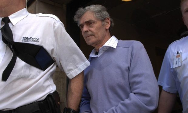 Peter Tobin after being convicted of the murder of Angelika Kluk.