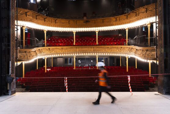 The revamped auditorium.