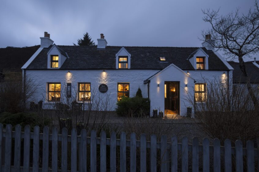 Fine dining and luxury living are assured at The Three Chimneys and the House Over-By.