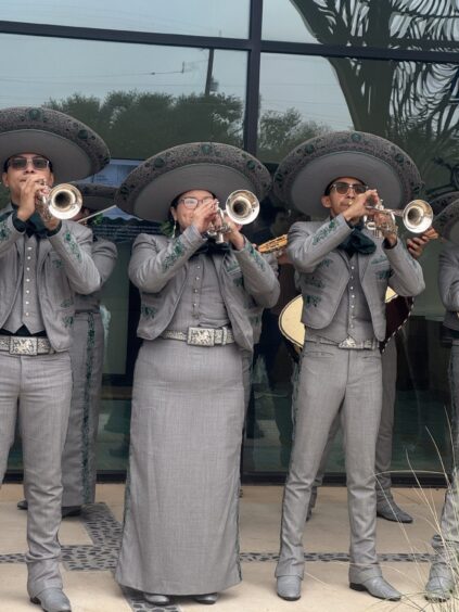 A mariachi band.