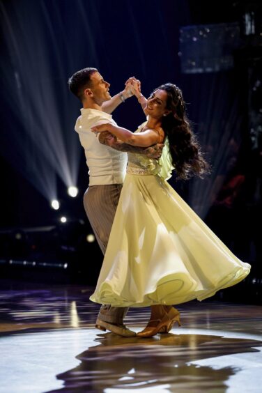 Gorka Marquez and Dr Punam Krishan on Strictly.