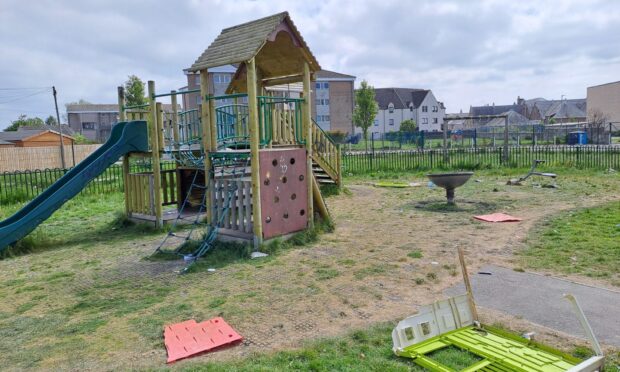 Playparks all over Scotland have been left with rotting equipment despite the Scottish Government manifesto pledge.