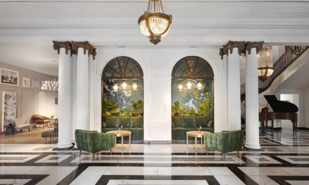 You know you are in for a treat as soon as you enter the lobby. Image: Kimpton Blythswood Square