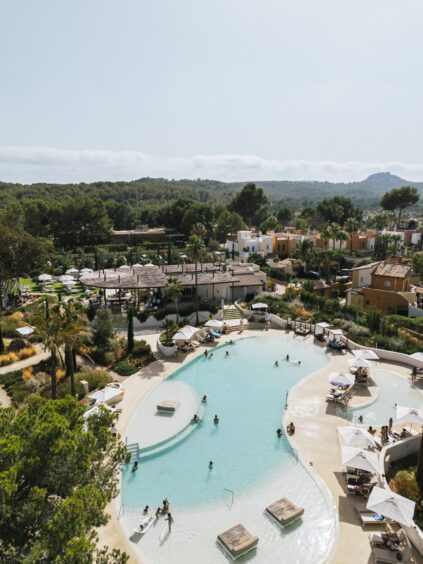The pool at Aysla resort.