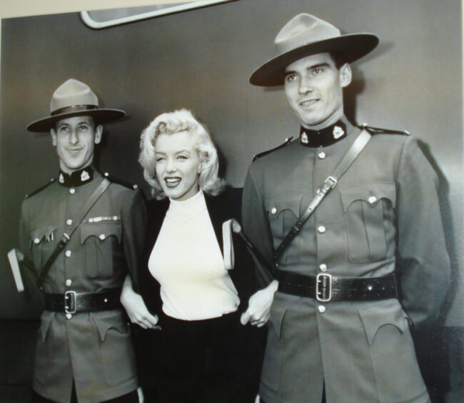 Marilyn Monroe stayed at Jasper Park Lodge.