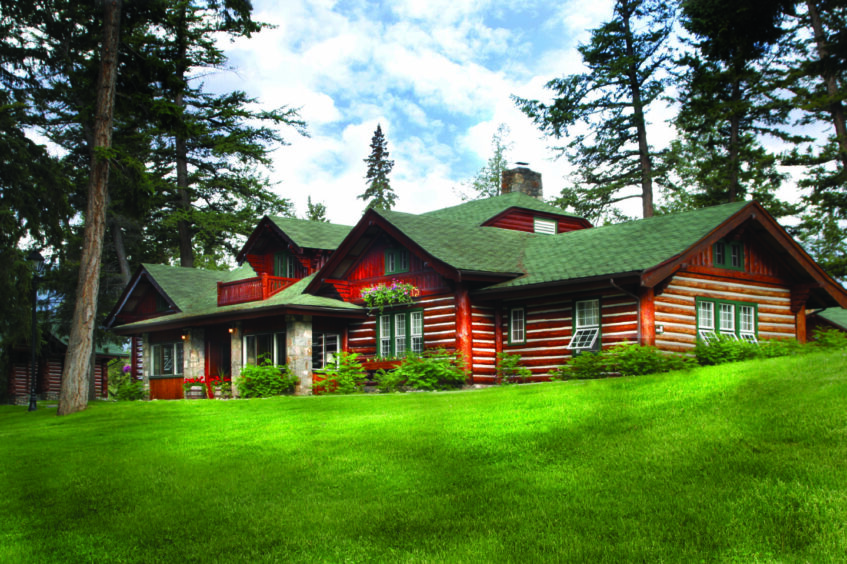 Fairmont Jasper Park Lodge resort’s Point Cabin, once occupied by Marilyn Monroe.
