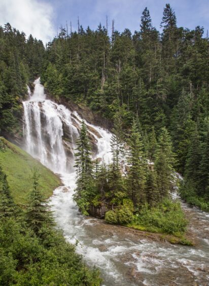 The spectacular Pyramid Falls.