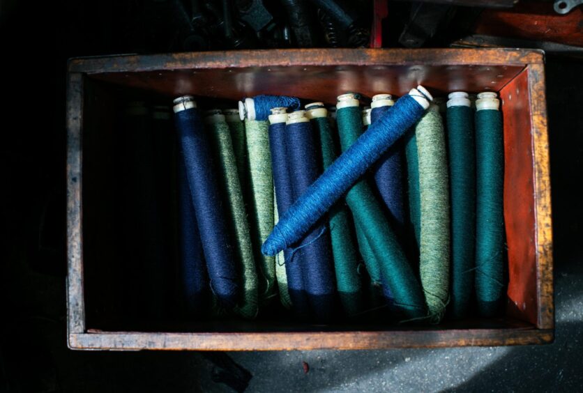 Inside the mill.