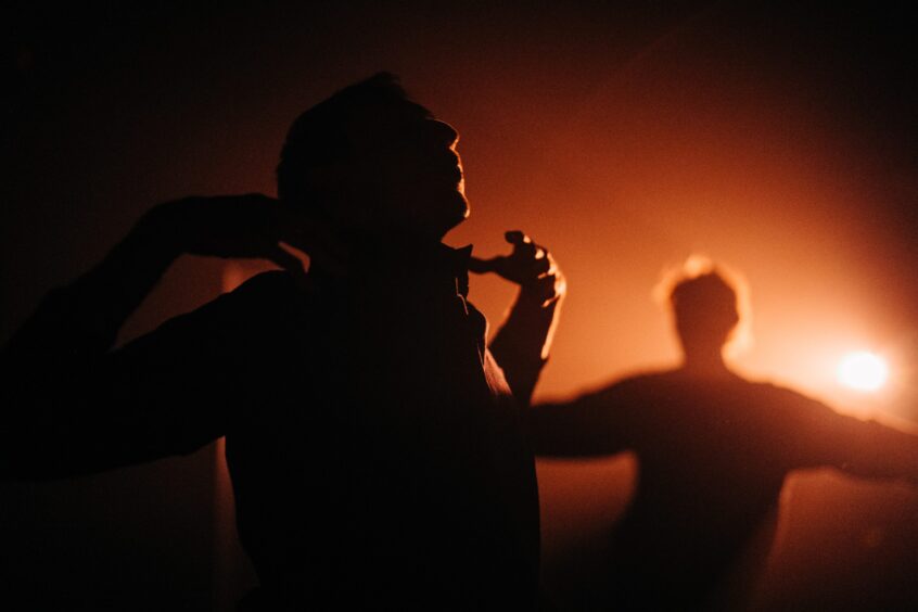 A scene from the show.