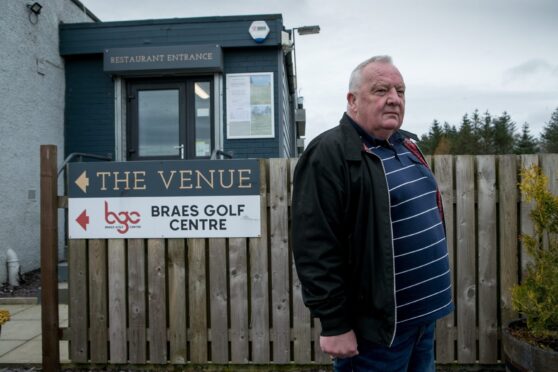 Former greenkeeper John Easton, right, was unfairly sacked from his job at Braes Golf Centre but hasn’t received his cash.