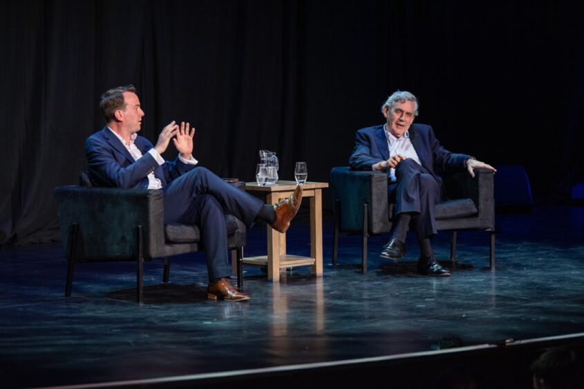 Matt Forde’s Political Party interview with Gordon Brown at the Edinburgh Festival Fringe in 2022.