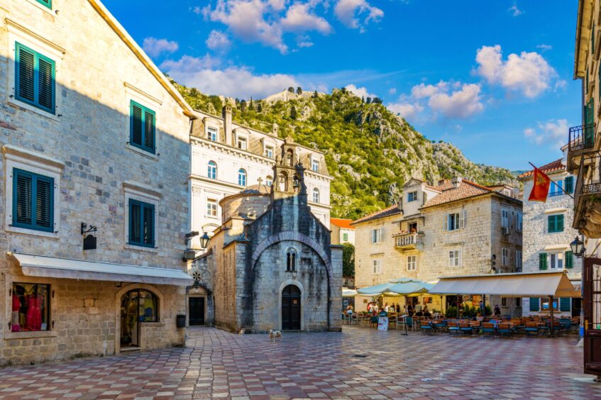 The picturesque old town of Kotor.