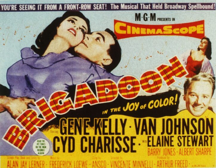 The poster for the 1954 film version.
