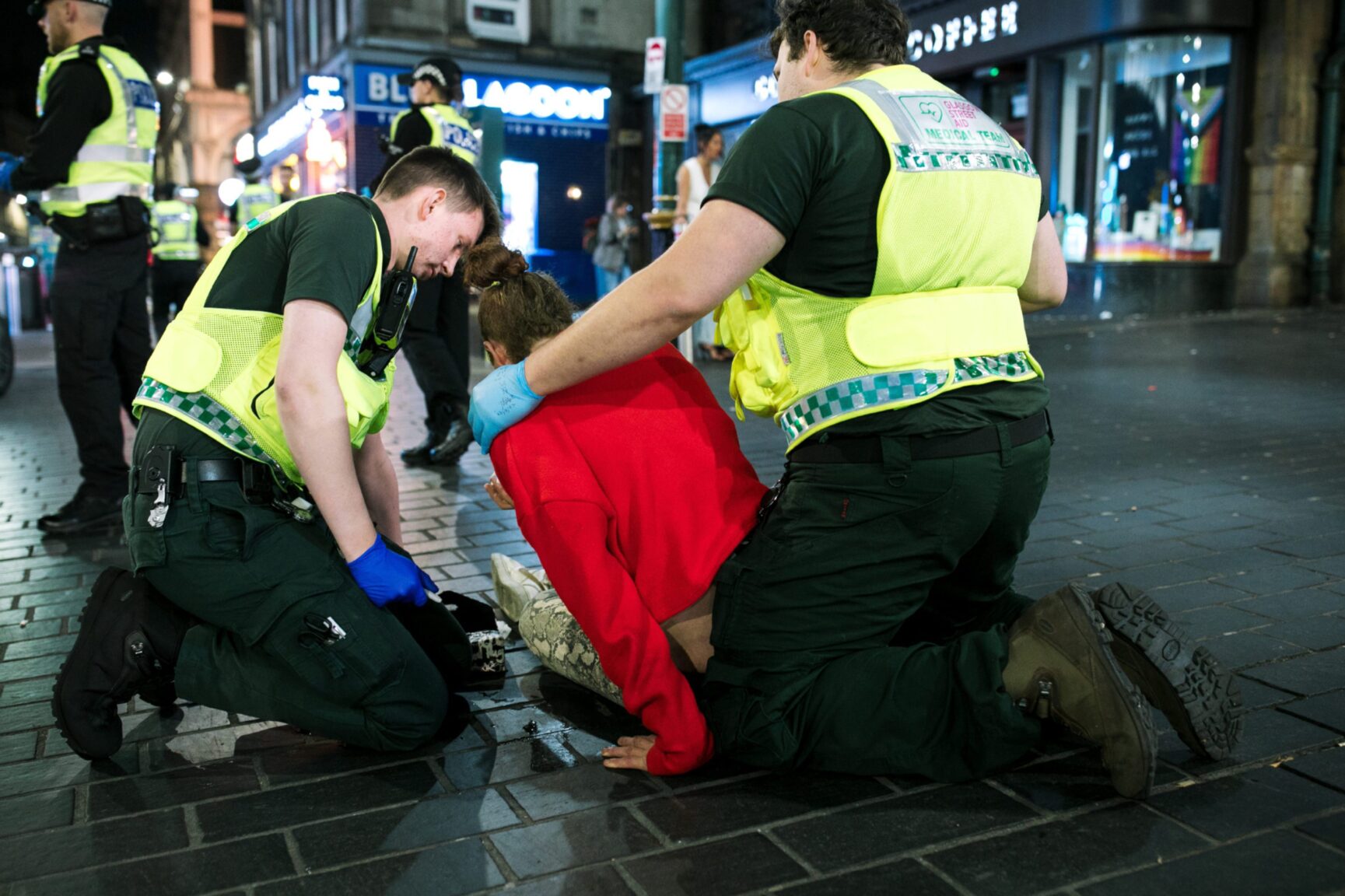 We spend a night with the volunteers of Glasgow Street Aid