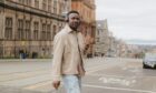 James Emmanuel in his adopted home town of Edinburgh.