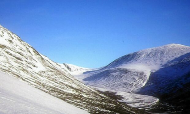 The four students got into difficulty on Ben Macdui