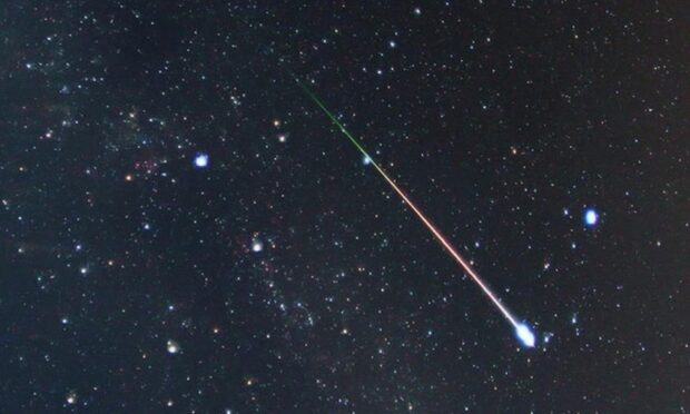 Meteorite search zone between Loch Treig and Loch Ericht