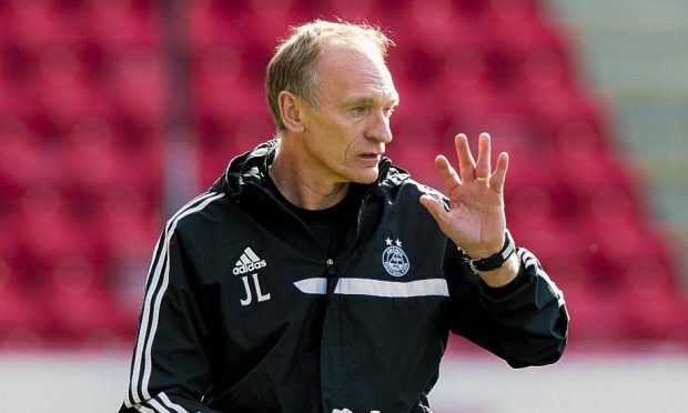 New Aberdeen manager Jimmy Thelin. Image: Alamy Live News.