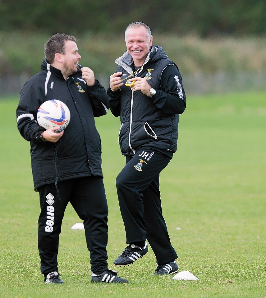 John Hughes was keen to acknowledge Scott Kellacher's contribution