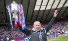 John Hughes led Caley Thistle to Scottish Cup glory in 2015, beating his old club Falkirk in the final.
