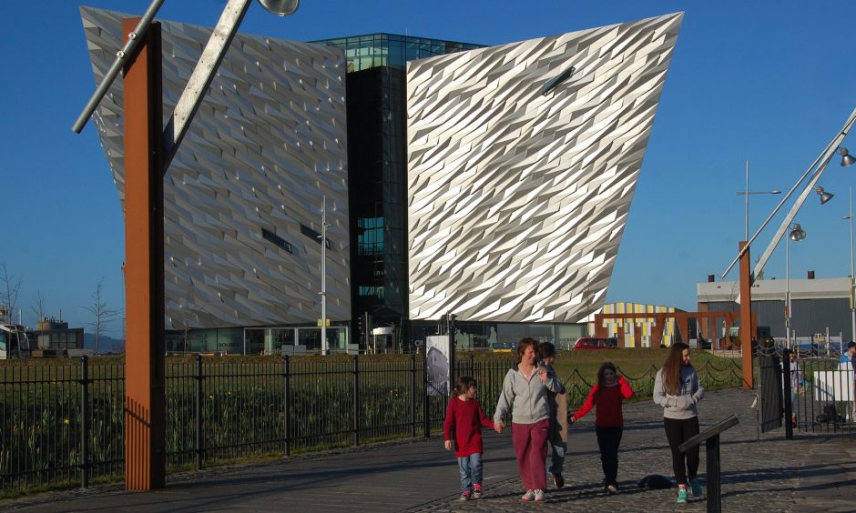 The Titanic Museum in Belfast.