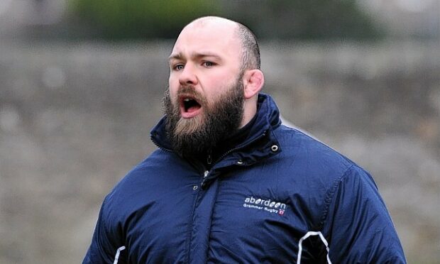 Garioch Ladies head coach Stuart Corsar.