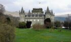 Inveraray Castle is the ancestral home of the Duke of Argyll.