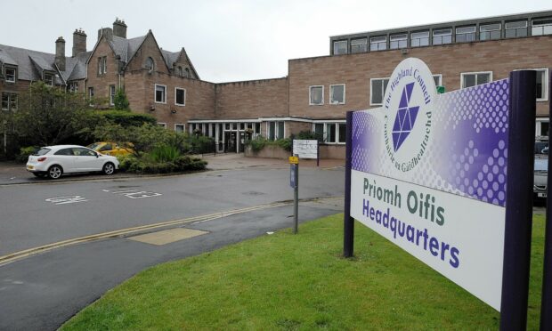 Highland Council is aiming to close all but five of its offices across the region. Image: Sandy McCook/DC Thomson