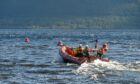 Loch Ness lifeboat on the water