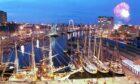The Tall Ships berthed in Aberdeen Harbour in 1997. Image: DC Thomson.
