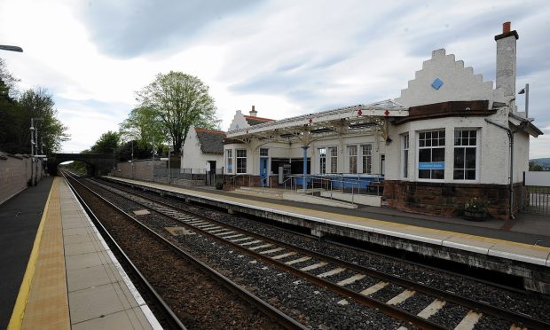 Laurencekirk train station was reopened 15 years ago, but do locals think it's made a difference? Image: Darrell Benns / DC Thomson