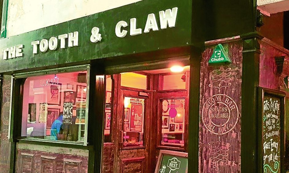 Music venue, the Tooth & Claw, Inverness