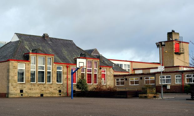 New Elgin Primary School, Elgin, where the nursery is to be extended.
Picture by Gordon Lennox.