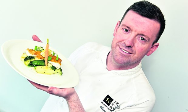 Wayne Stewart, chef-owner of The New Knowes Hotel