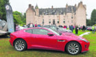 The 2018 Grampian Region of the Jaguar Enthusiasts' Club's Annual Gathering and Car Show at Drum Castle. Picture by Kenny Elrick/DC Thomson.