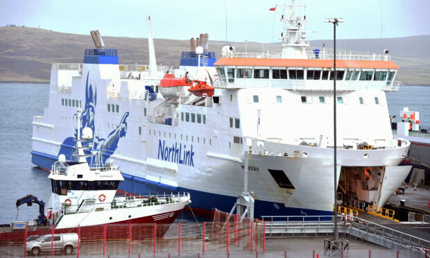Work will now begin at the Lerwick ferry terminal on a later date. Image: DC Thomson.