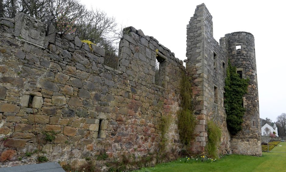 Ellon Castle is on the road to being fully restored.