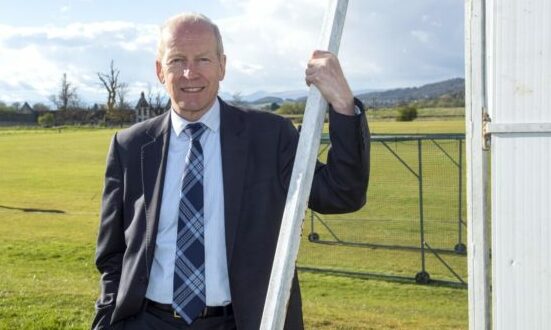 Aberdeenshire CC president, Willie Donald