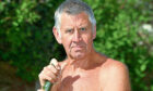 Robbie Gauld, an aberdeenshire naturist working outdoors