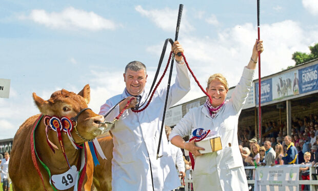 Dougie McBeath and his partner Sarah-Jane Jessop are set to judge at this year's Turriff Show.