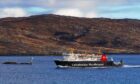 The MV Lord of the Isles which operates the Mallaig to Armadale ferry crossing for CalMac.