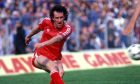 Billy Stark in action for Aberdeen during the 1985-86 season.